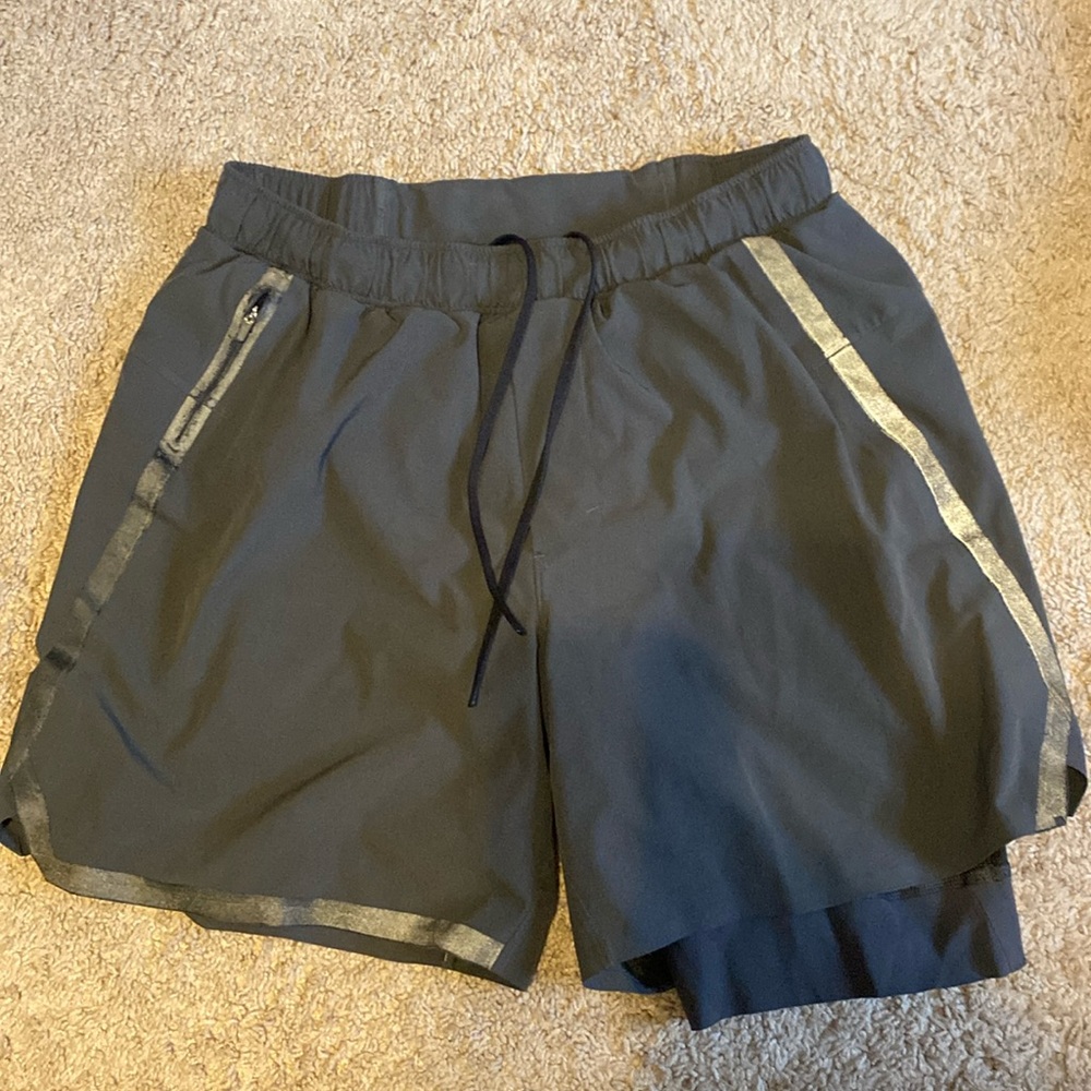 Lululemon mens Surge Lined Running Shorts